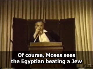 Rabbi Meir Kahane on Moses  the Fanatic and Extremist!(1) 00:01:05